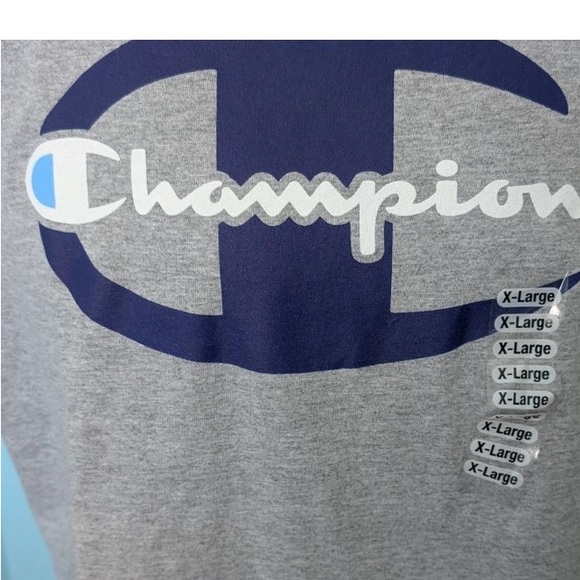 Champion Gray T-Shirt for Men - Picture 3 of 5